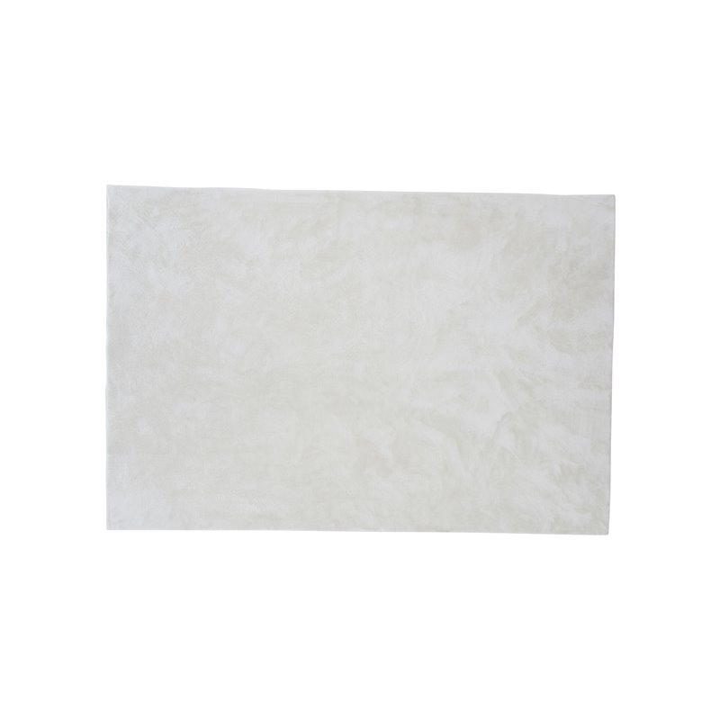 Blanca polyester tæppe - 160 * 230- Hvid