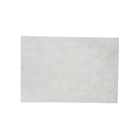 Blanca polyester tæppe - 160 * 230- Hvid