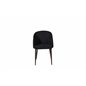 Arch Dining Chair - Walnut Legs - Black Fabric