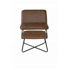 X-lounge chair brown/ black