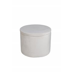 Dunken Pouf - / beige sametti