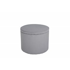 Dunken Pouf - / Grey Corduroy