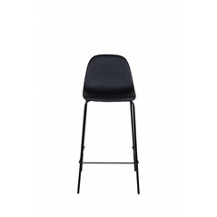Polar Bar Chair - Black / Black PU