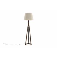 Kona -Floor Lamp - Espresso/Linen