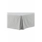 Ziggy Bedskirt Cotton streight - Light Grey / - 180*200