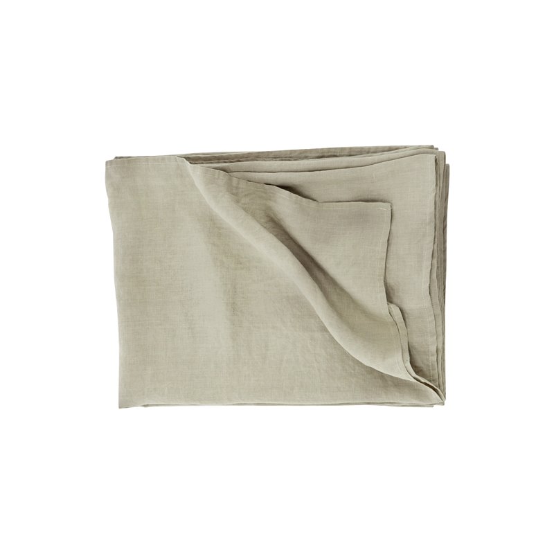 Milo Sengetæppe Linned - Beige / - 150 * 250