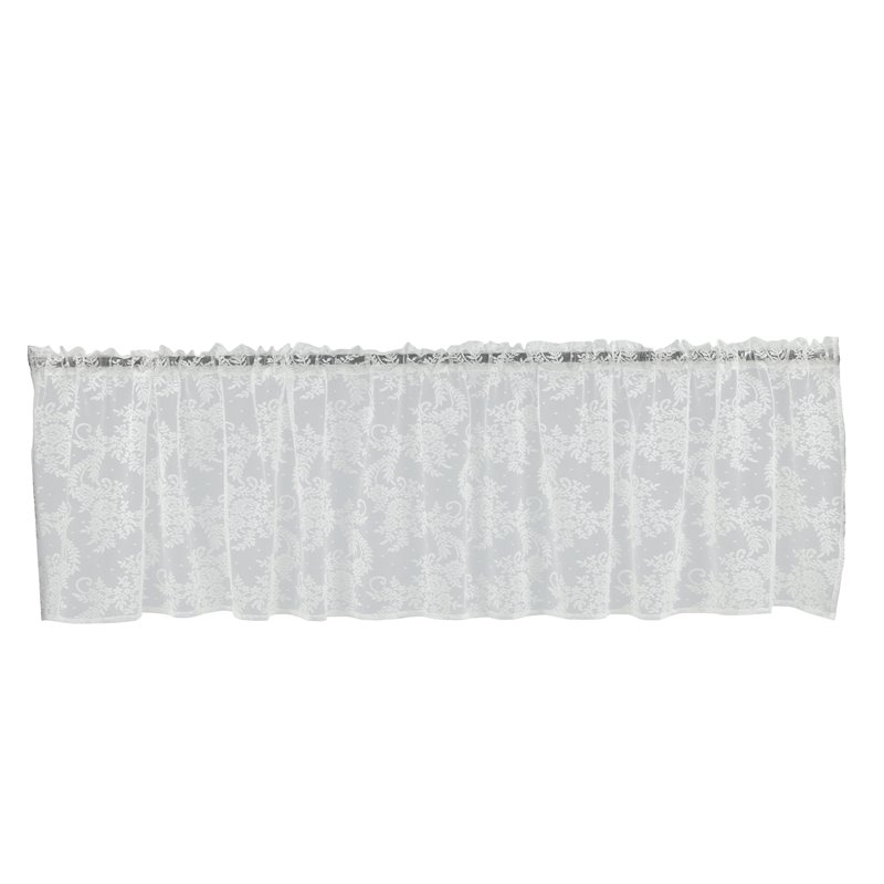 Daisy Curtain Polyester/lace - White / - 55*250