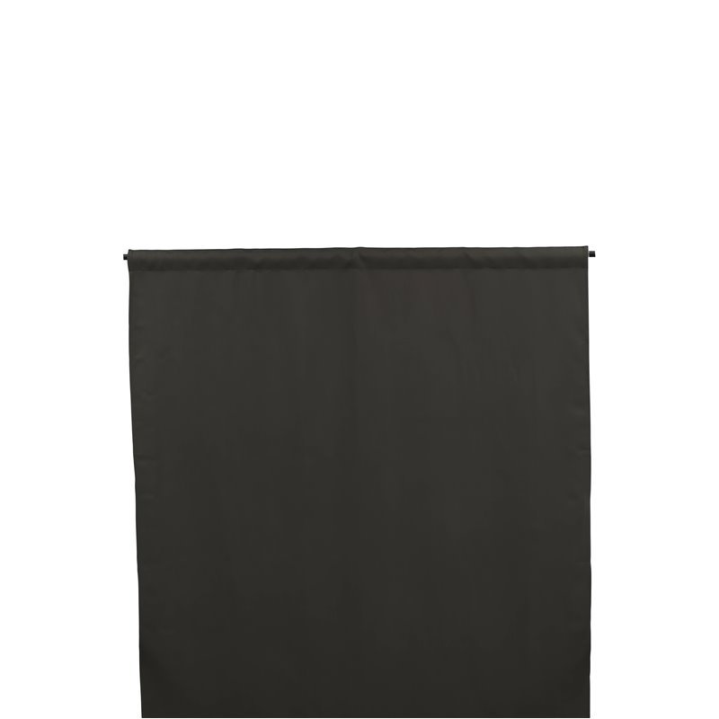 Evelyn Curtain Polyester blackout - Dark grey / - 135*240