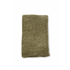 Ally Throw Polyester/shiny chenille - Green / - 130*170