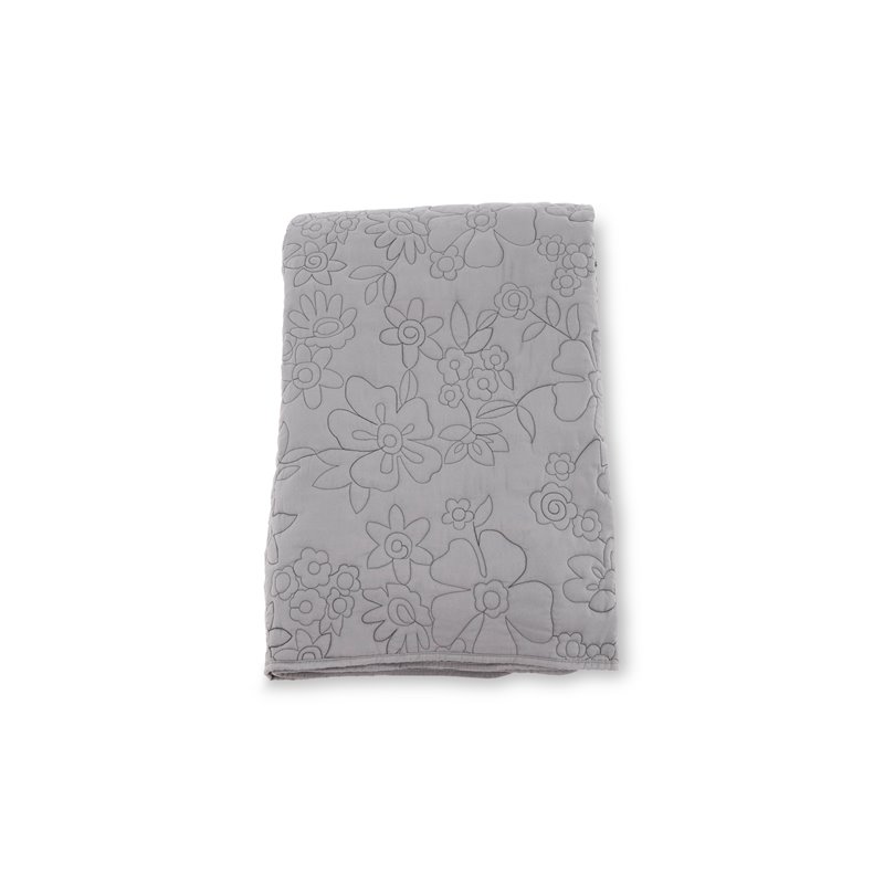 Niki Bedspread Microfiber - Light Grey / - 150*250