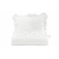 Levi Bed Set Cotton w ruffle - White / - 150*200