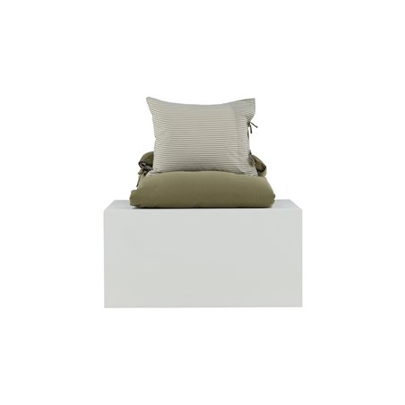 Jenna Bed Set Linen/cotton - Green / - 150*200