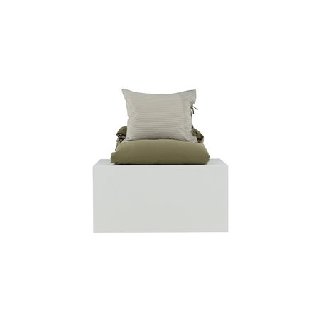 Jenna Bed Set Linen/cotton - Green / - 150*200