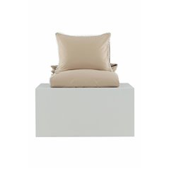 Livia Bed Set Cotton sateen - Beige / White decor - 150*200