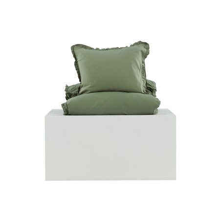Lias Bed Set Cotton/linen - Green / - 150*200