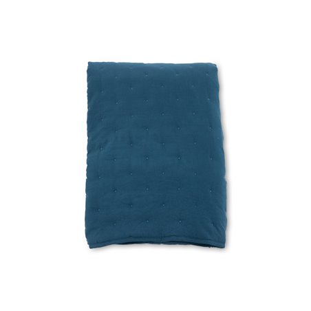 Sally Sengetæppe Microfiber - Blue / - 180 * 260