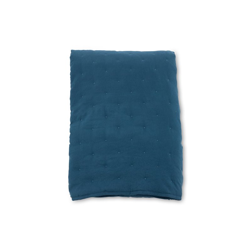 Sally Sengetæppe Microfiber - Blue / - 150 * 250