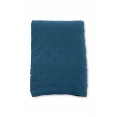 Sally Sengetæppe Microfiber - Blue / - 150 * 250