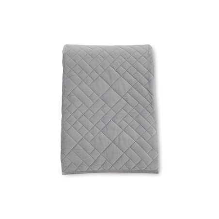 Jilly Bedspread Polyester/velvet/microfiber - Light grey / - 180*80