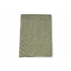 Jilly Bedspread Polyester/velvet/microfiber - Green / - 260*80