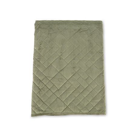 Jilly Bedspread Polyester/velvet/microfiber - Green / - 260*260