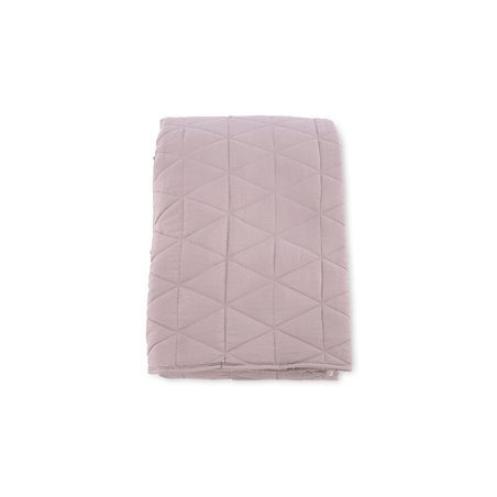 Nilla Bedspread Heavy brushed poly cationic/sherpa - Light pink / - 150*250
