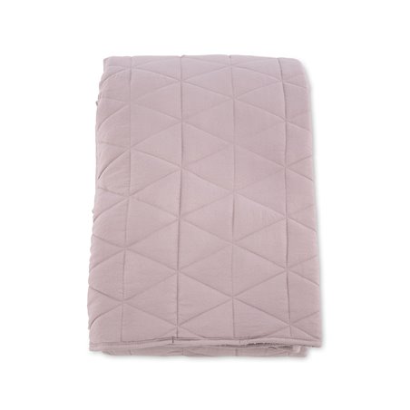 Nilla Bedspread Heavy brushed poly cationic/sherpa - Light pink / - 150*250