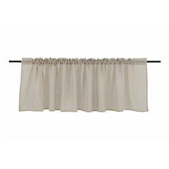 Kaya Curtain Polyester/fake linen - Beige / - 55*250
