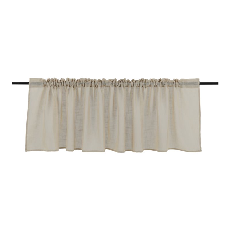 Kaya Curtain Polyesteri / tekopellava - beige / - 55 * 250