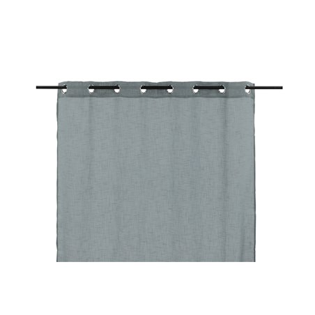 Kaya Curtain Polyester/fake linen - Grey / - 140*290