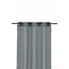 Kaya Curtain Polyester/fake linen - Grey / - 140*290