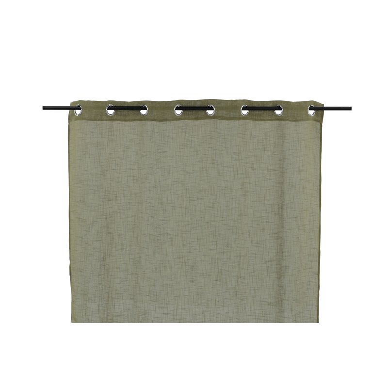 Kaya Curtain Polyesteri / tekopellava - Vihreä / - 140 * 240