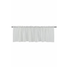 Kaya Curtain Polyester/fake linen - White / - 55*250