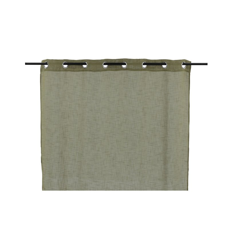 Kaya Curtain Polyester/fake linen - Green / - 140*290