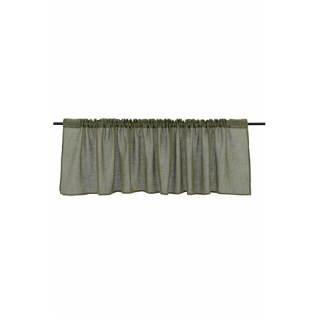 Kaya Curtain Polyesteri / tekopellava - Vihreä / - 55 * 250