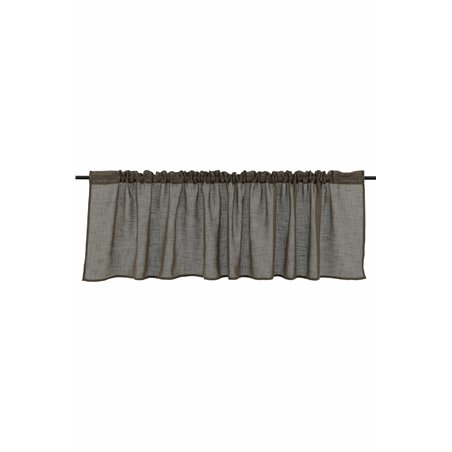 Kaya Curtain Polyesteri / tekopellava - ruskea / - 55 * 250