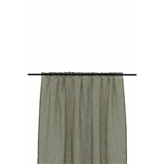 Kaya Curtain Polyesteri / tekopellava - Vihreä - 140 * 290