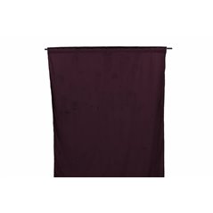 Mary Curtain Polyester/velvet - Plum /  - 135*250