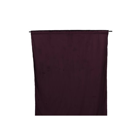 Mary Curtain Polyester/velvet - Plum / - 135*250