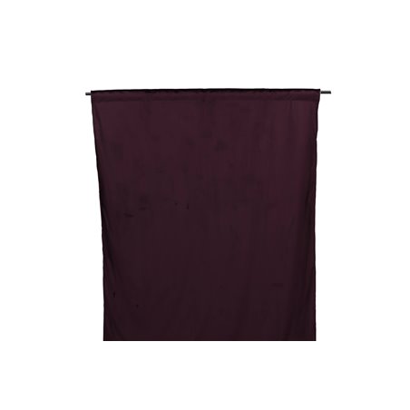 Mary Curtain Polyester/velvet - Plum /  - 135*250