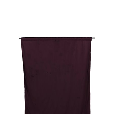 Mary Curtain Polyesteri / sametti - Luumu / - 135 * 250