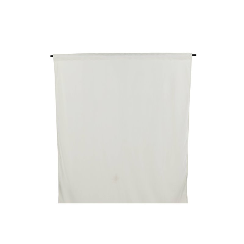 Mary Curtain Polyester/velvet - White / - 135*250