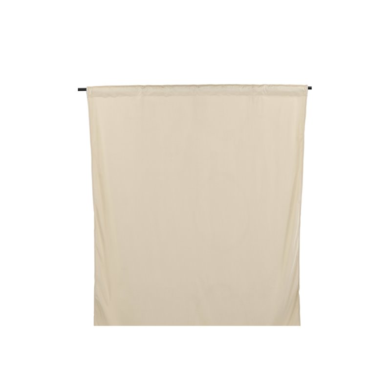Mary Curtain Polyesteri / sametti - beige / - 135 * 250