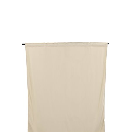 Mary Curtain Polyester/velvet - Beige / - 135*250