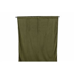 Mary Curtain Polyester/velvet - Green / - 135*250