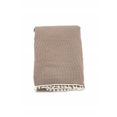 Lias Bedspread Microfiber - Brown - 180*260