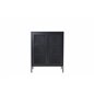 Misha Low cabinet mesh doors - Black