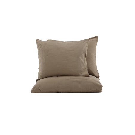 Mila Bed Set Cotton gauze - Brown - 240*220
