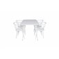 Polar Dining table 120 cm - White White, Bullerbyn Windsor Dining Chair - White_4