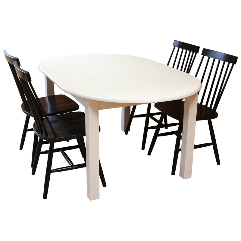 Count Dining Table - 220*100*H75 - White / White, Lönneberga Windsor Chair - Mint Green_6